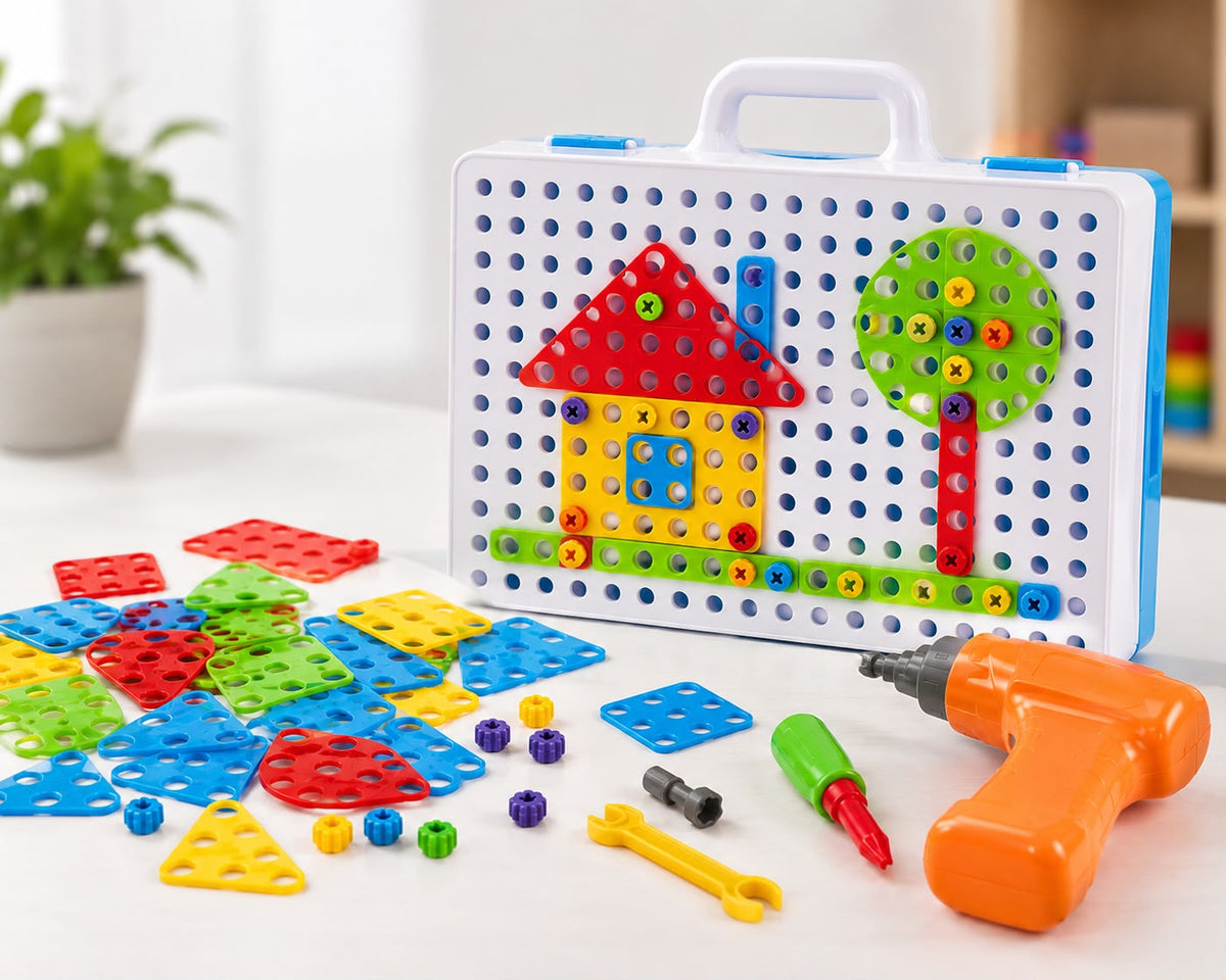 Matkaplı 3D Yaratıcı Tamir Seti Puzzle