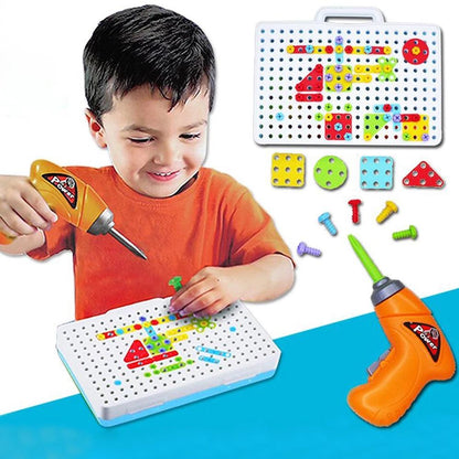 Matkaplı 3d Yaratıcı Tamir Seti Puzzle