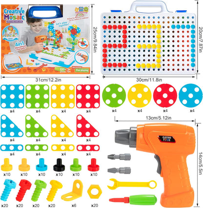 Matkaplı 3d Yaratıcı Tamir Seti Puzzle