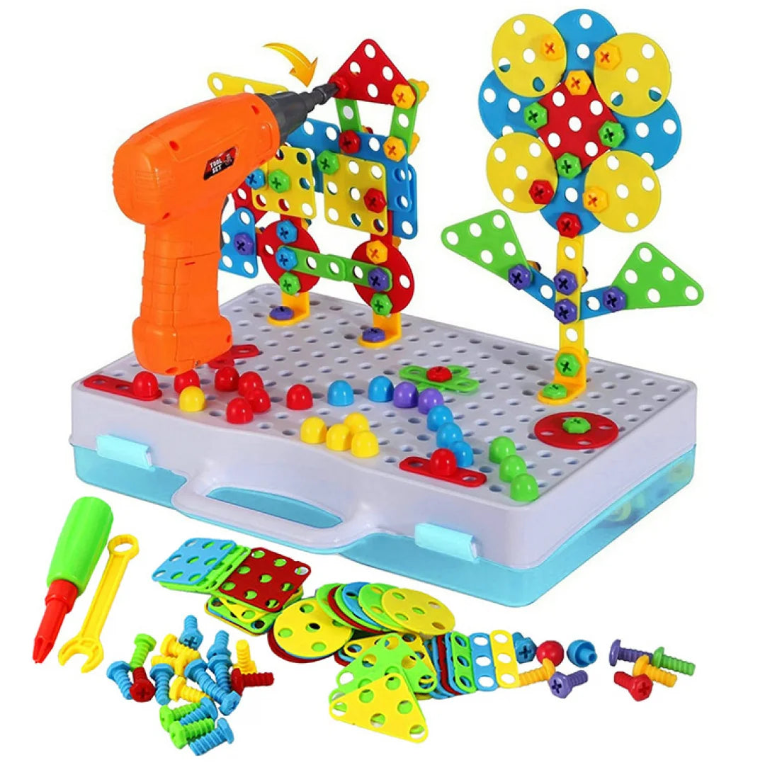 Matkaplı 3d Yaratıcı Tamir Seti Puzzle