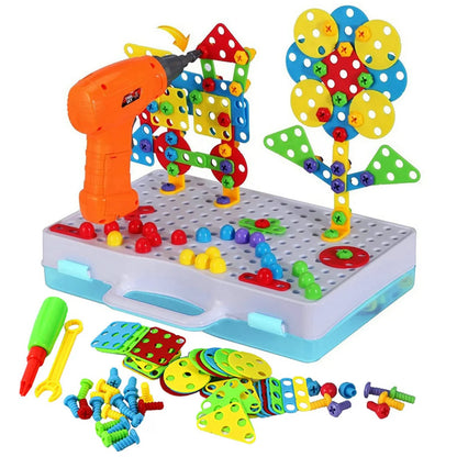 Matkaplı 3d Yaratıcı Tamir Seti Puzzle
